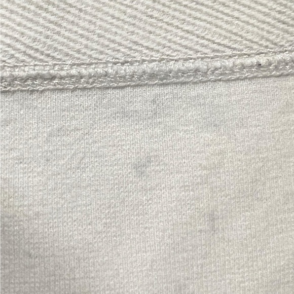 Striped Navy and White Men's Hoodie Shirt - Picture 11 of 12